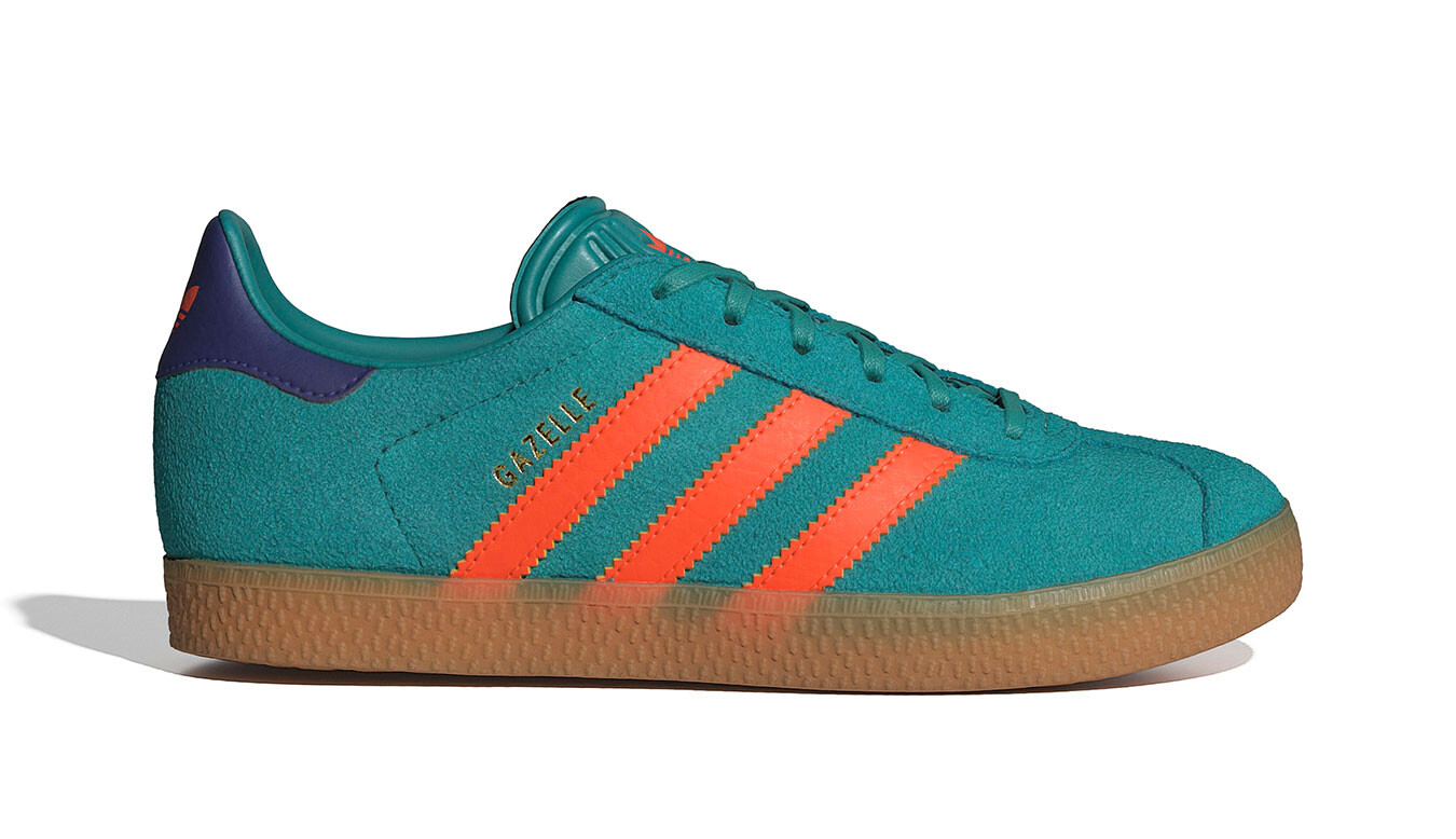 adidas Originals Gazelle Junior zelené tenisky