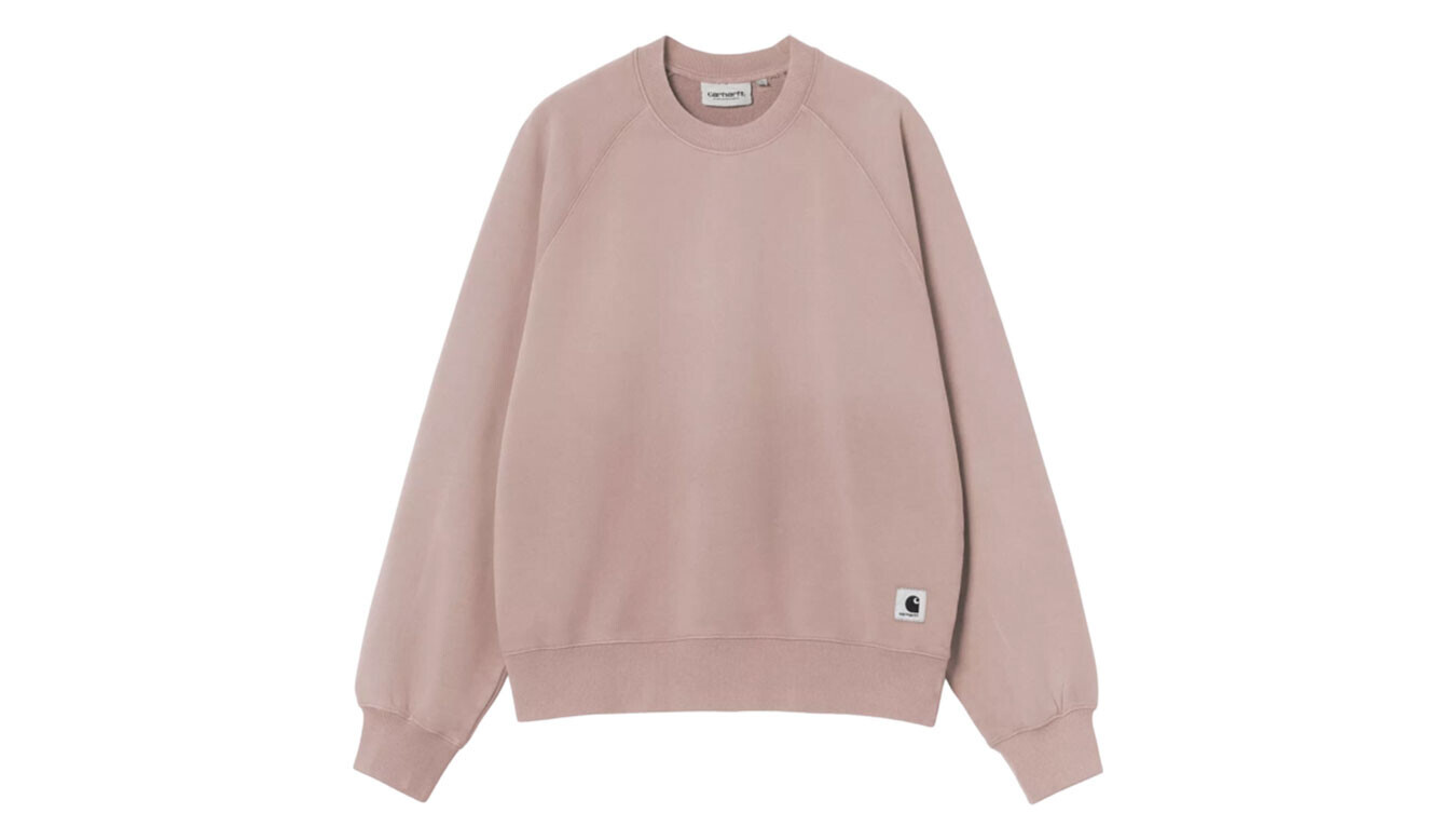Mikina Carhartt WIP W' Hudson Sweat hnedá