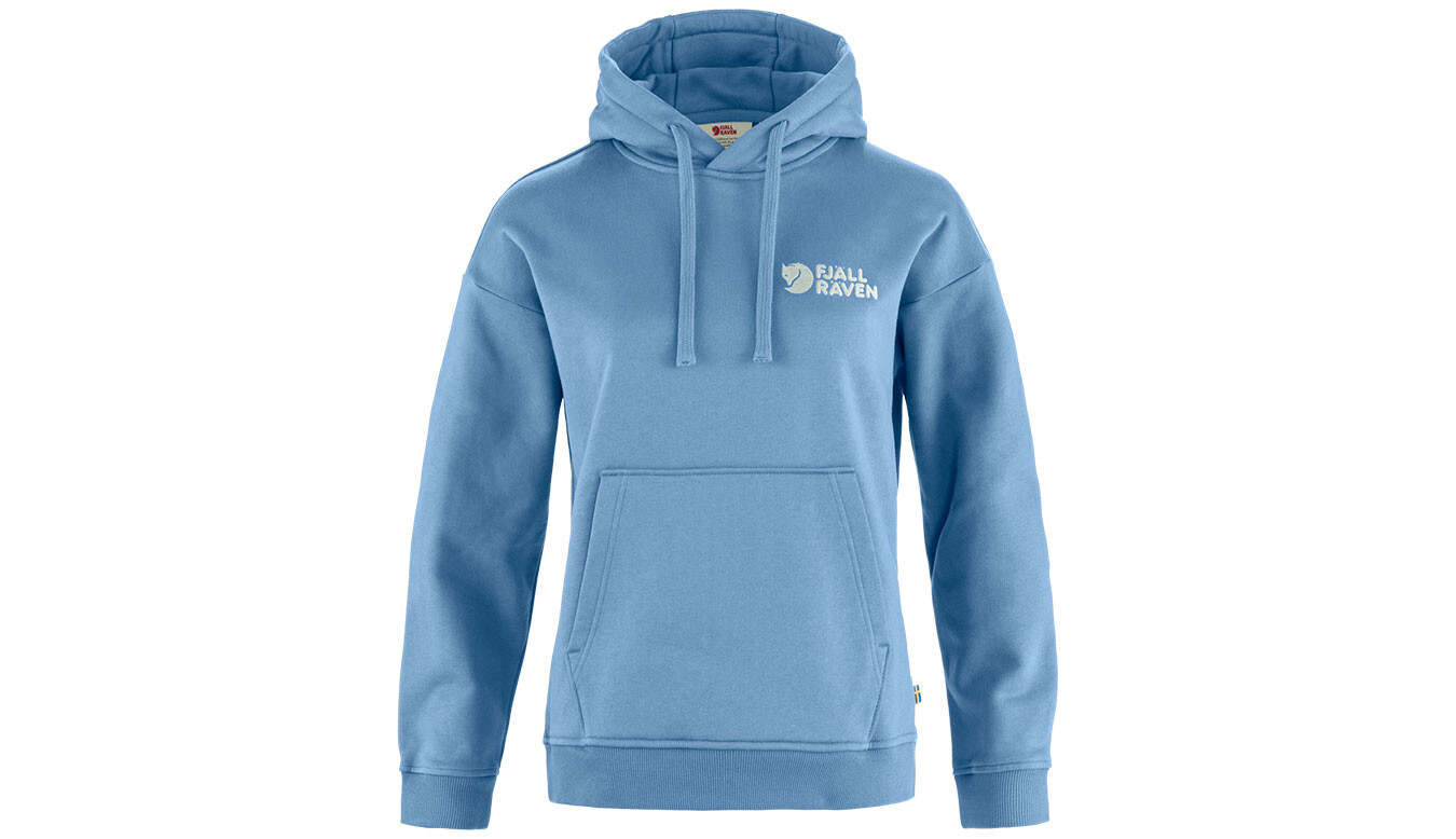 Fjällräven Classic Hoodie W Modrá