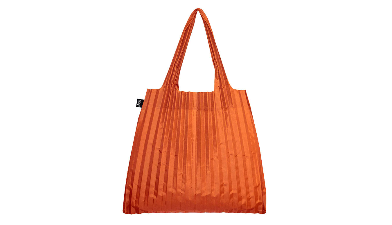 Pletená taška Loqi PLEATED Orange