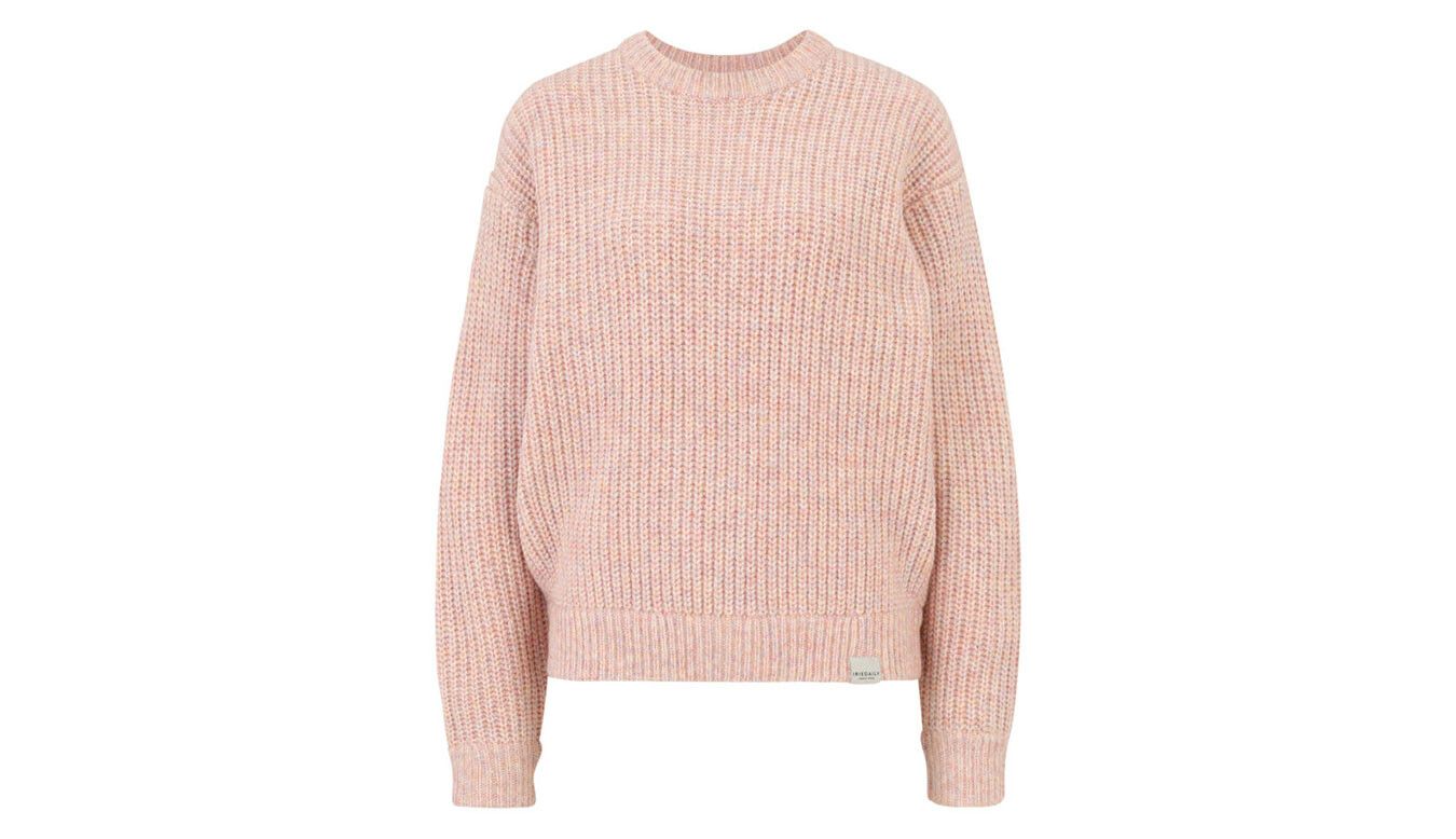 Mikina s kapucňou IrieDaily Hairiette Knit Pink