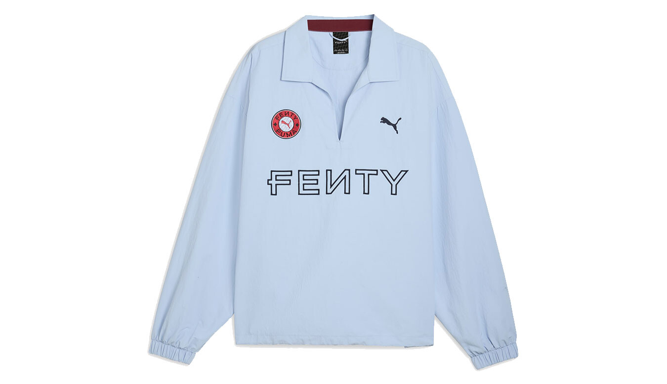 Unisex mikina Puma x Fenty Drill Top modrá