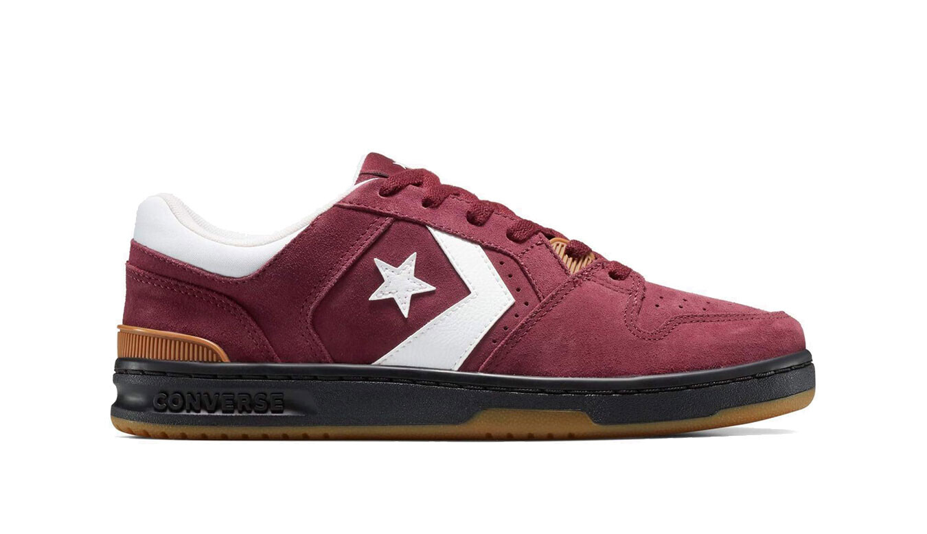 Sneakers - Converse Lifestyle 1998 Semišové Burgundy