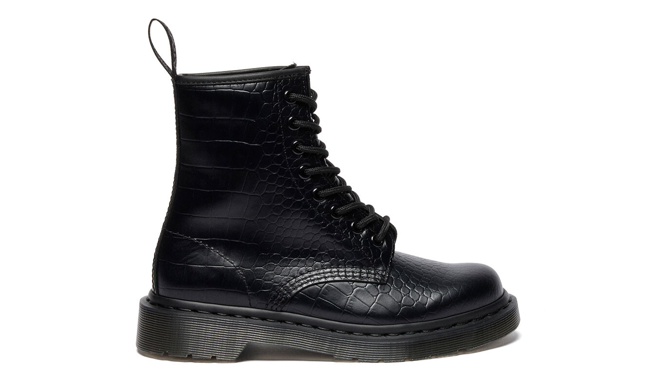 Dámske čierne členkové topánky Dr. Martens