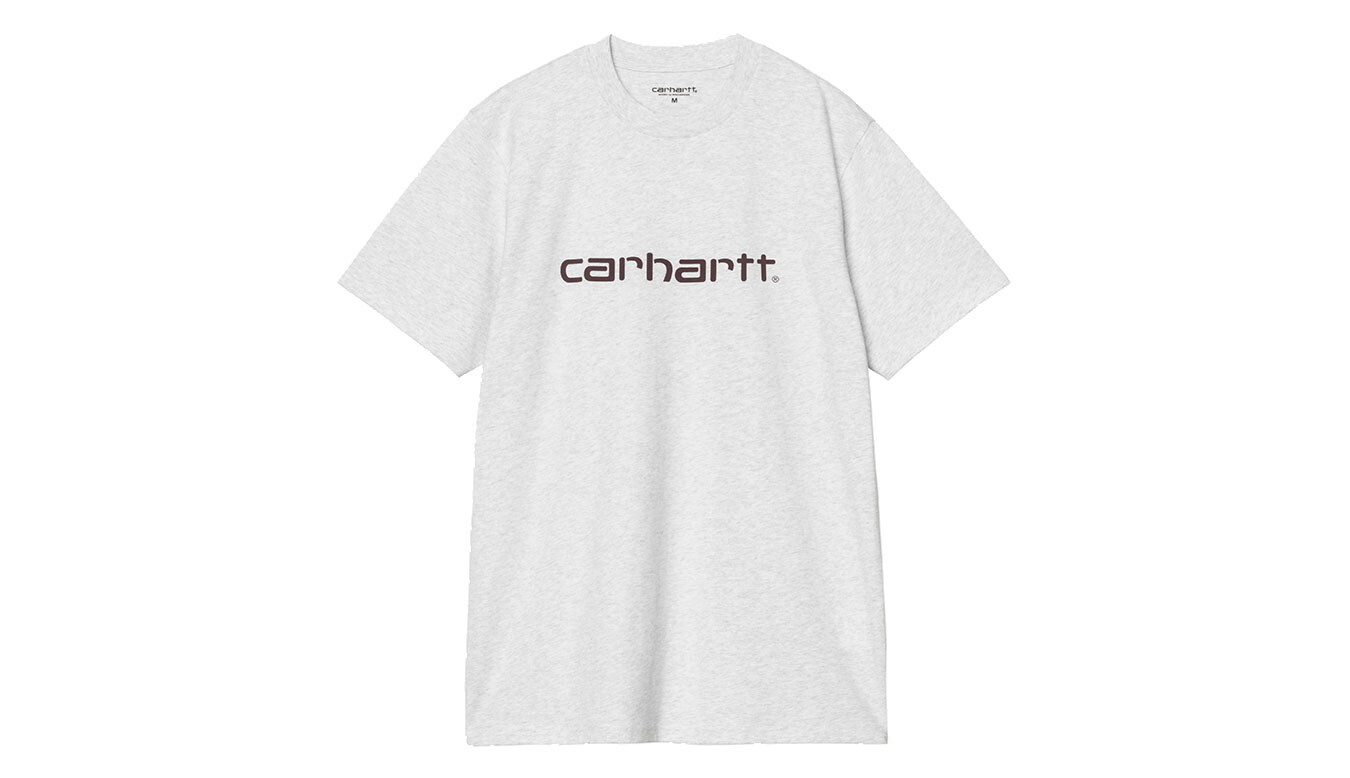 Tričko Carhartt WIP S/S Script sivé