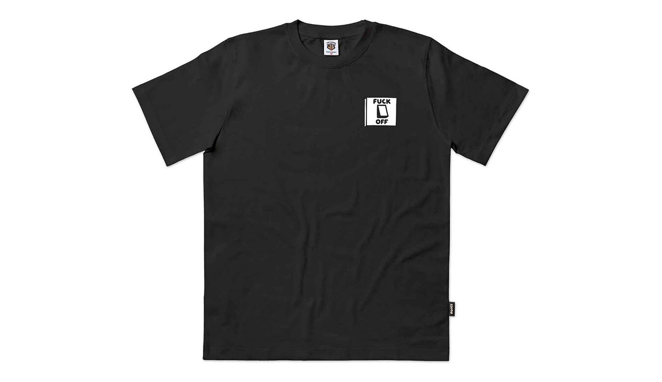 The Dudes Switch Classic T-Shirt čierne