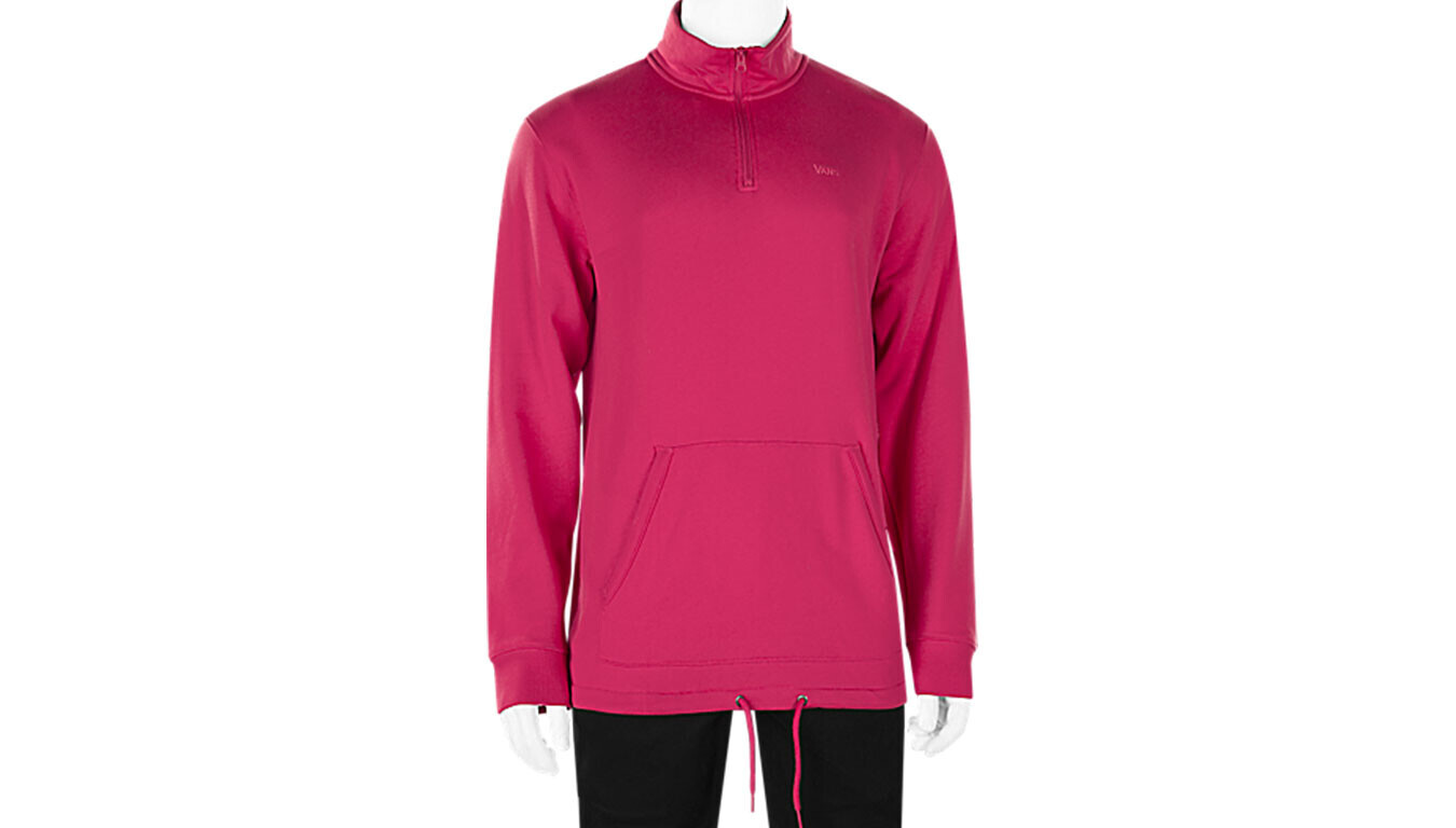 Vans Versa quarter zip mikina ružová