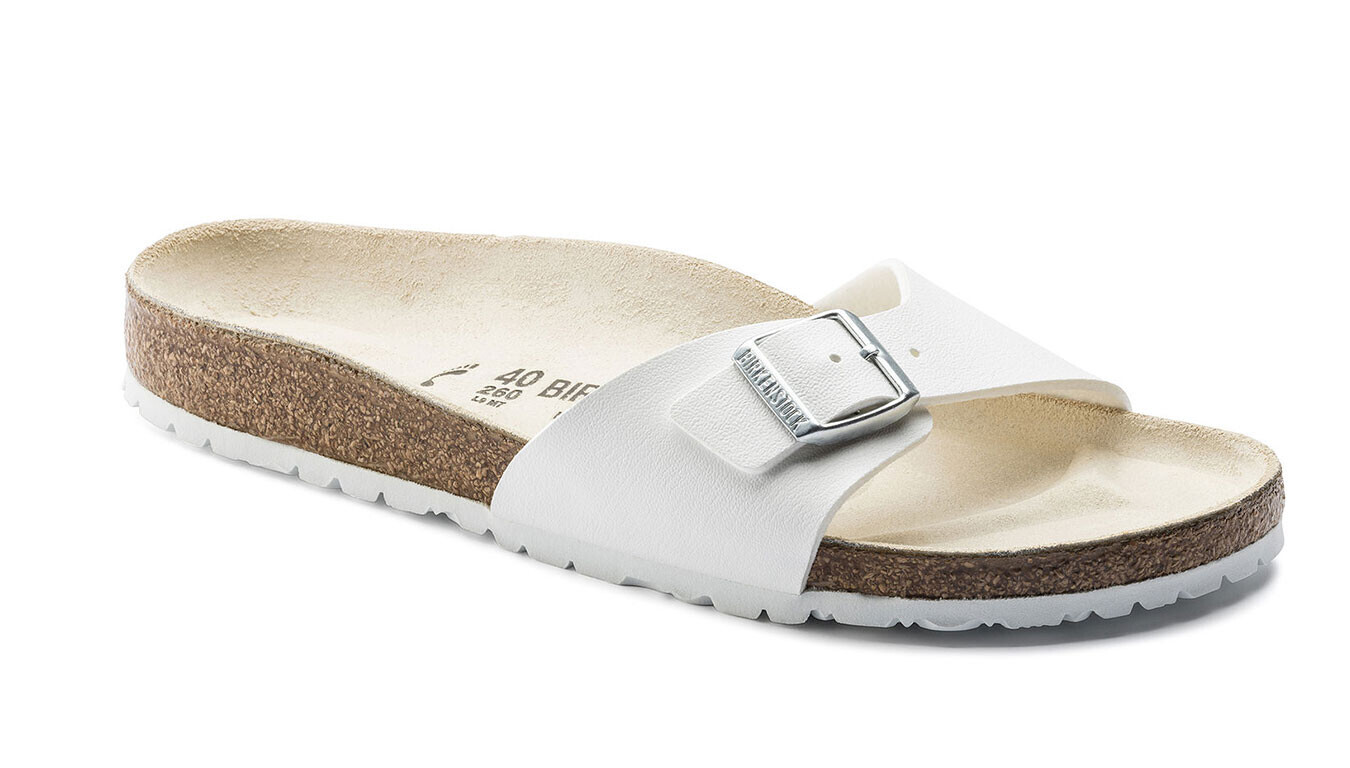Sandále Birkenstock Madrid BF White