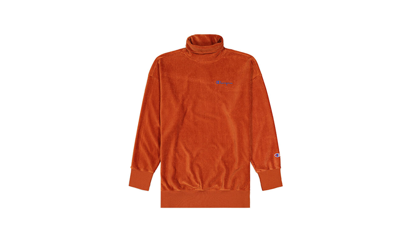 Champion oversized mikina s vysokým golierom