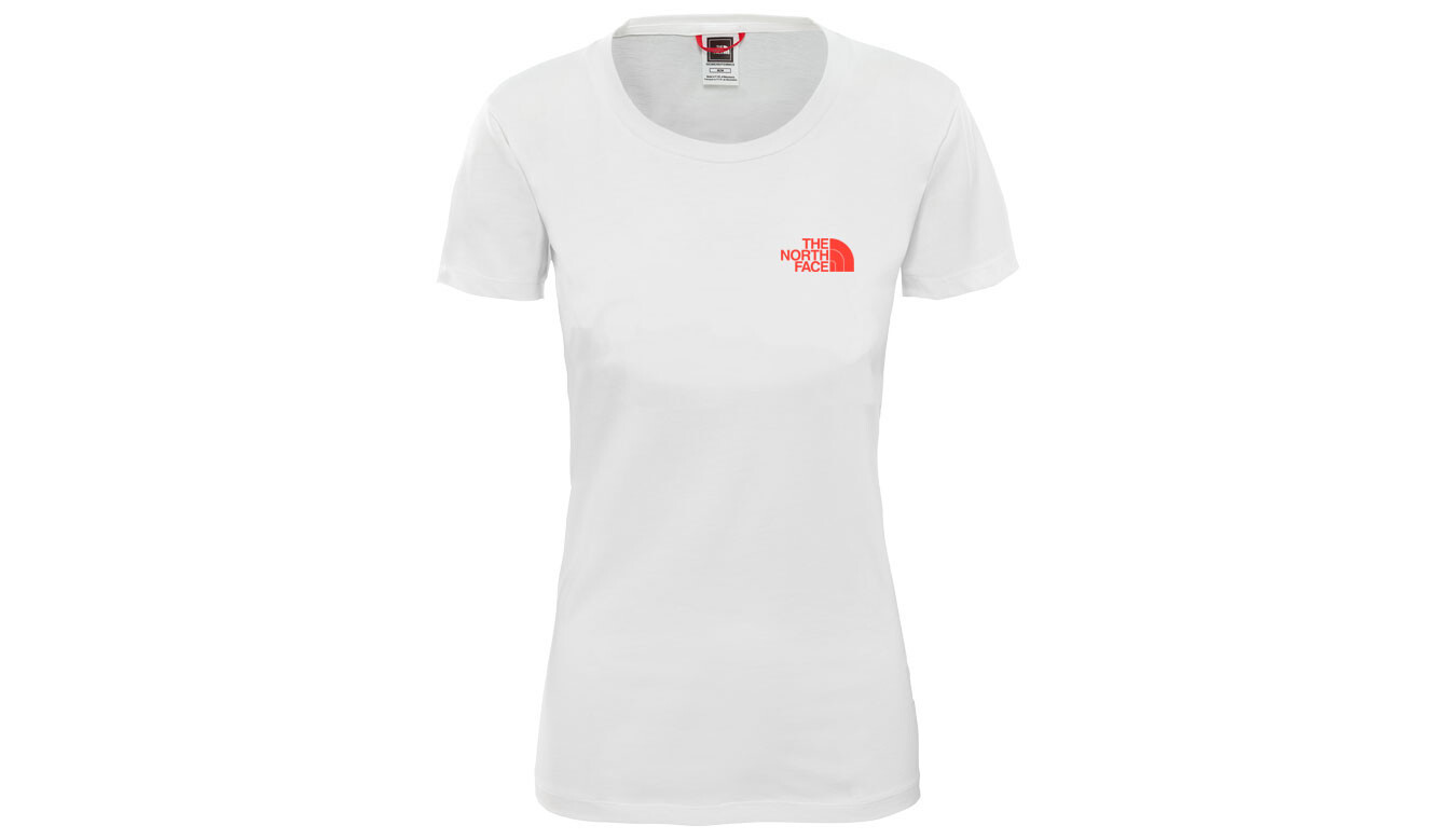 Tričko The North Face W Bf Box Tee biele