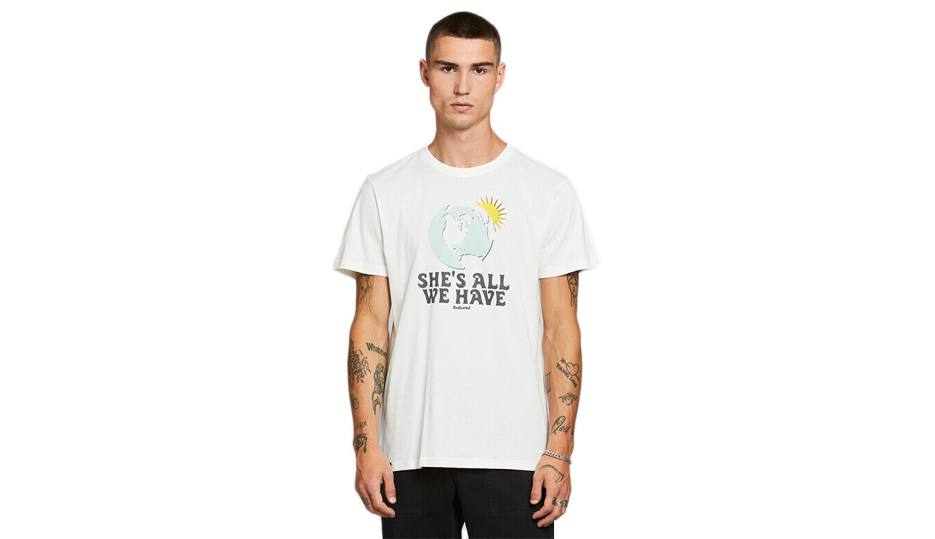 Dedicated tričko Stockholm All We Have Off-White