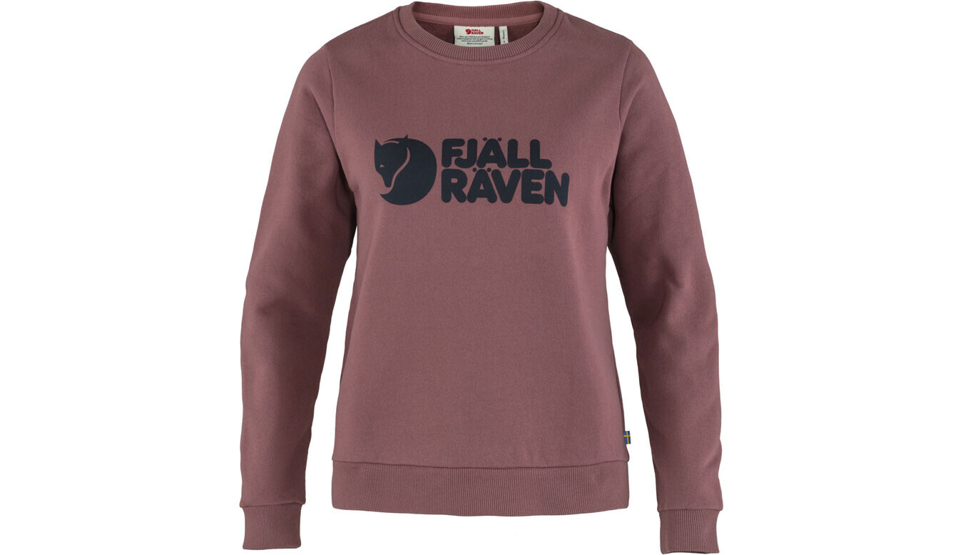 Fjällräven Logo Sweater W Mesa fialová