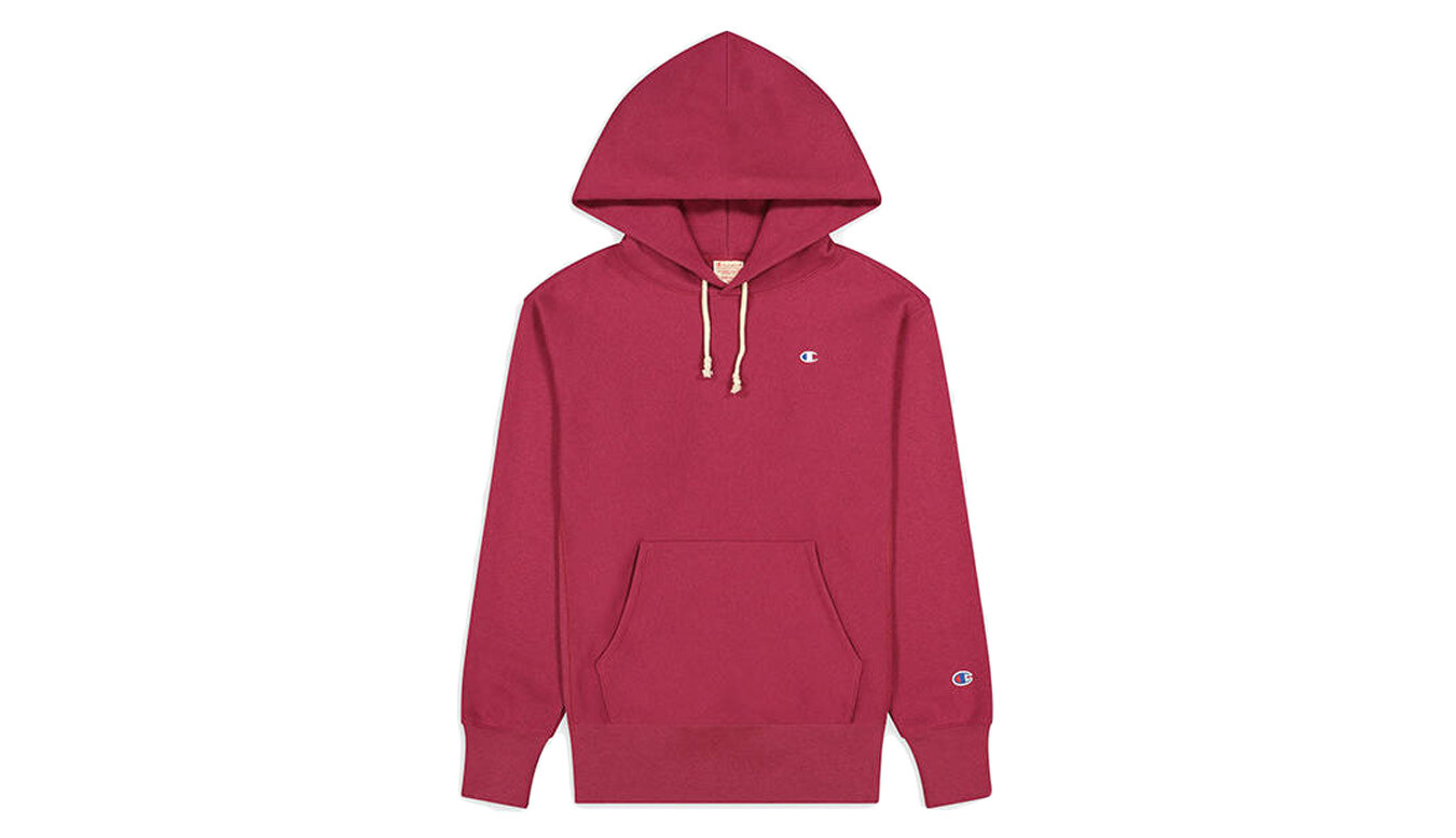 Mikina s kapucňou burgundy - Champion