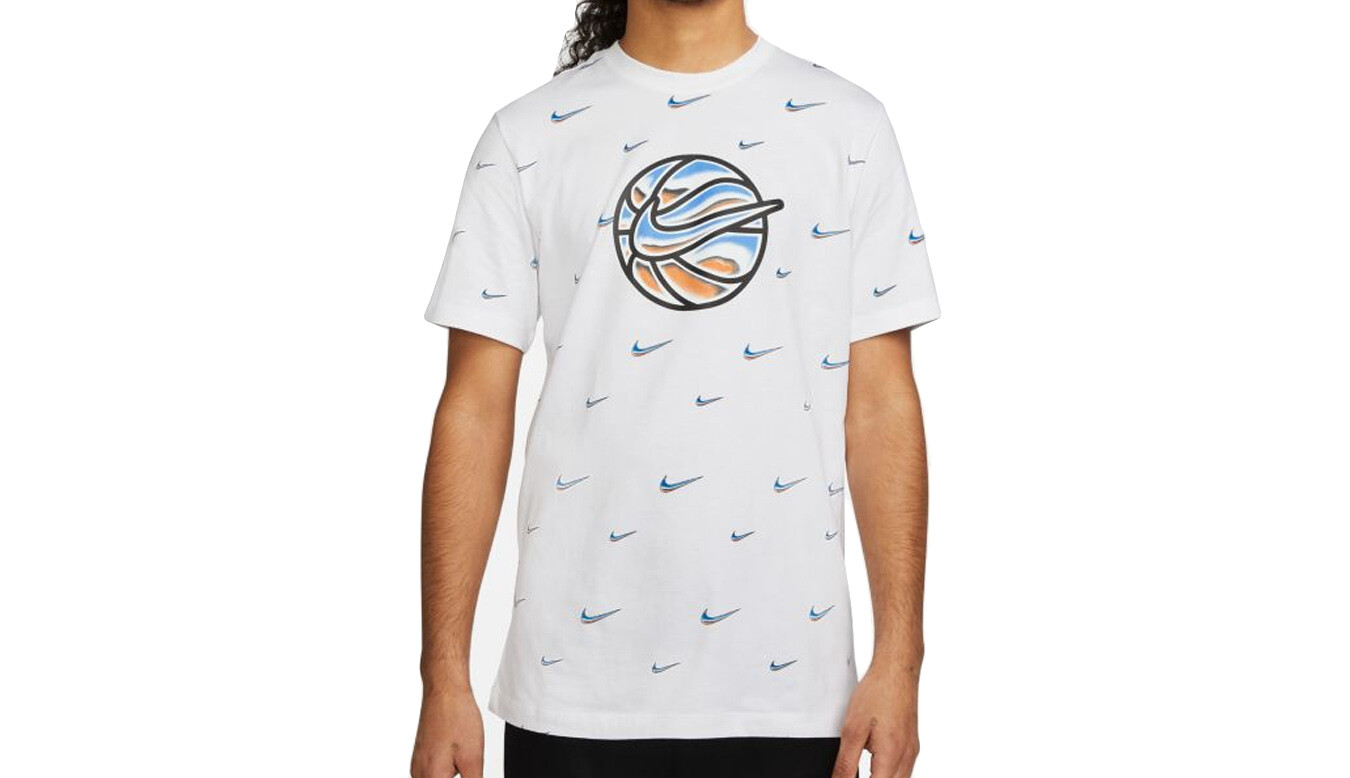 Nike Swoosh Ball tričko biele