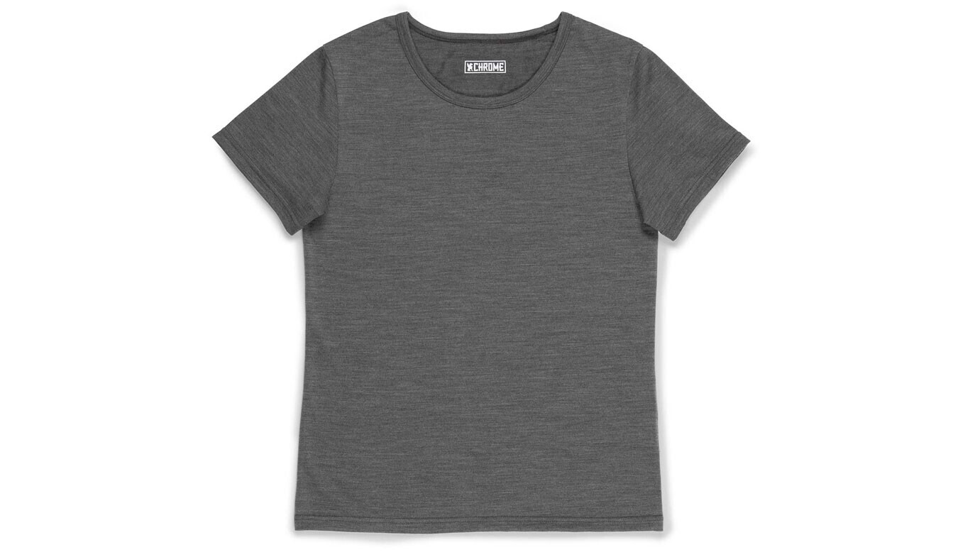 Dámske tričko Chrome Merino šedé