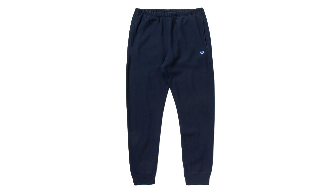 Tepláky Champion Rib Cuff modré