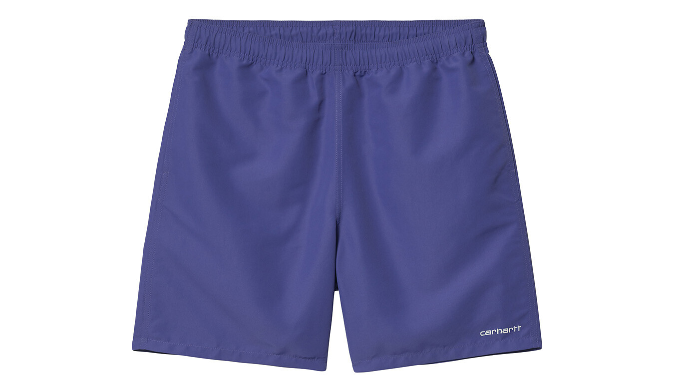 Carhartt WIP plavkové šortky fialové