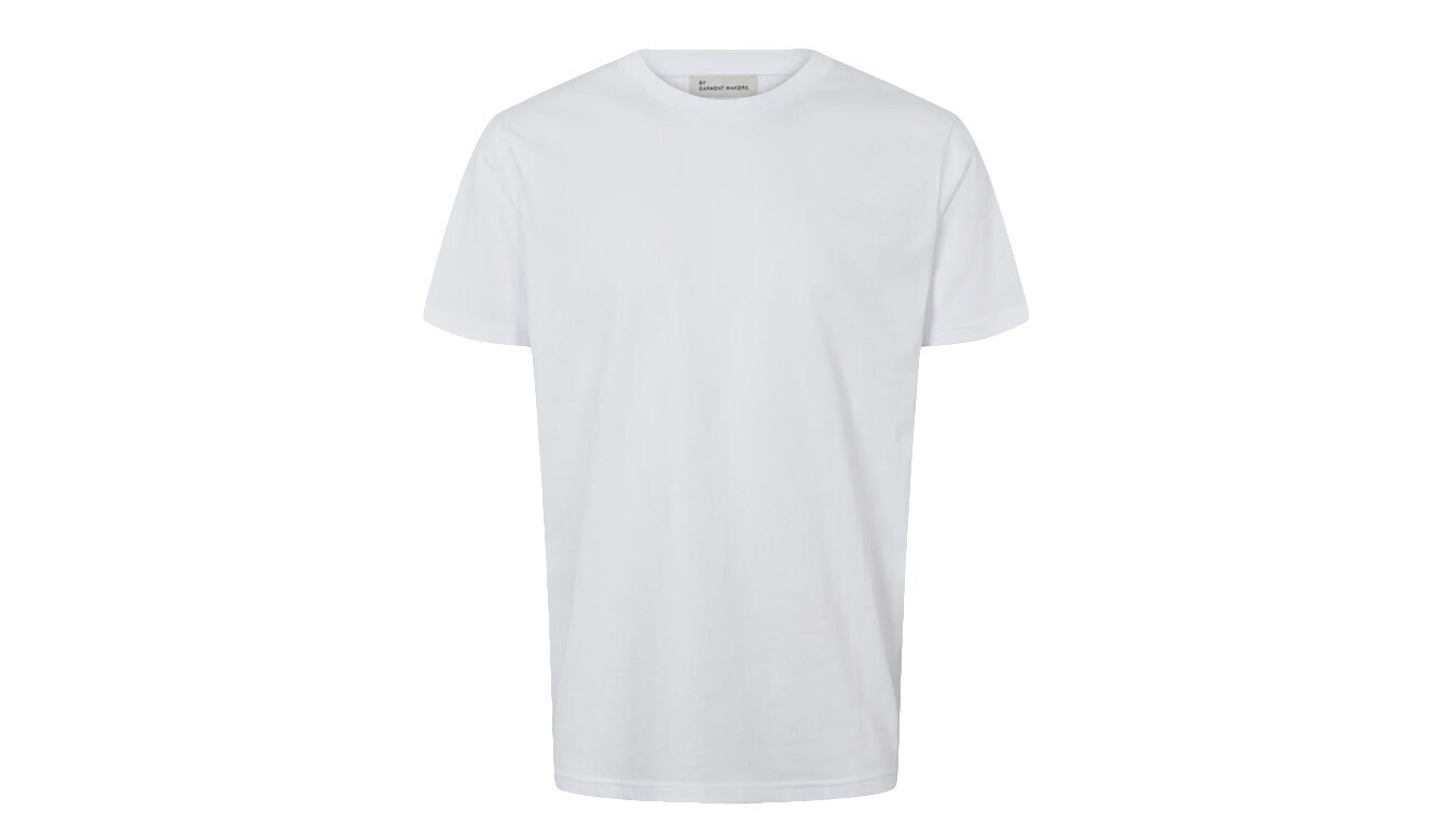 Biele organické tričko By Garment Makers