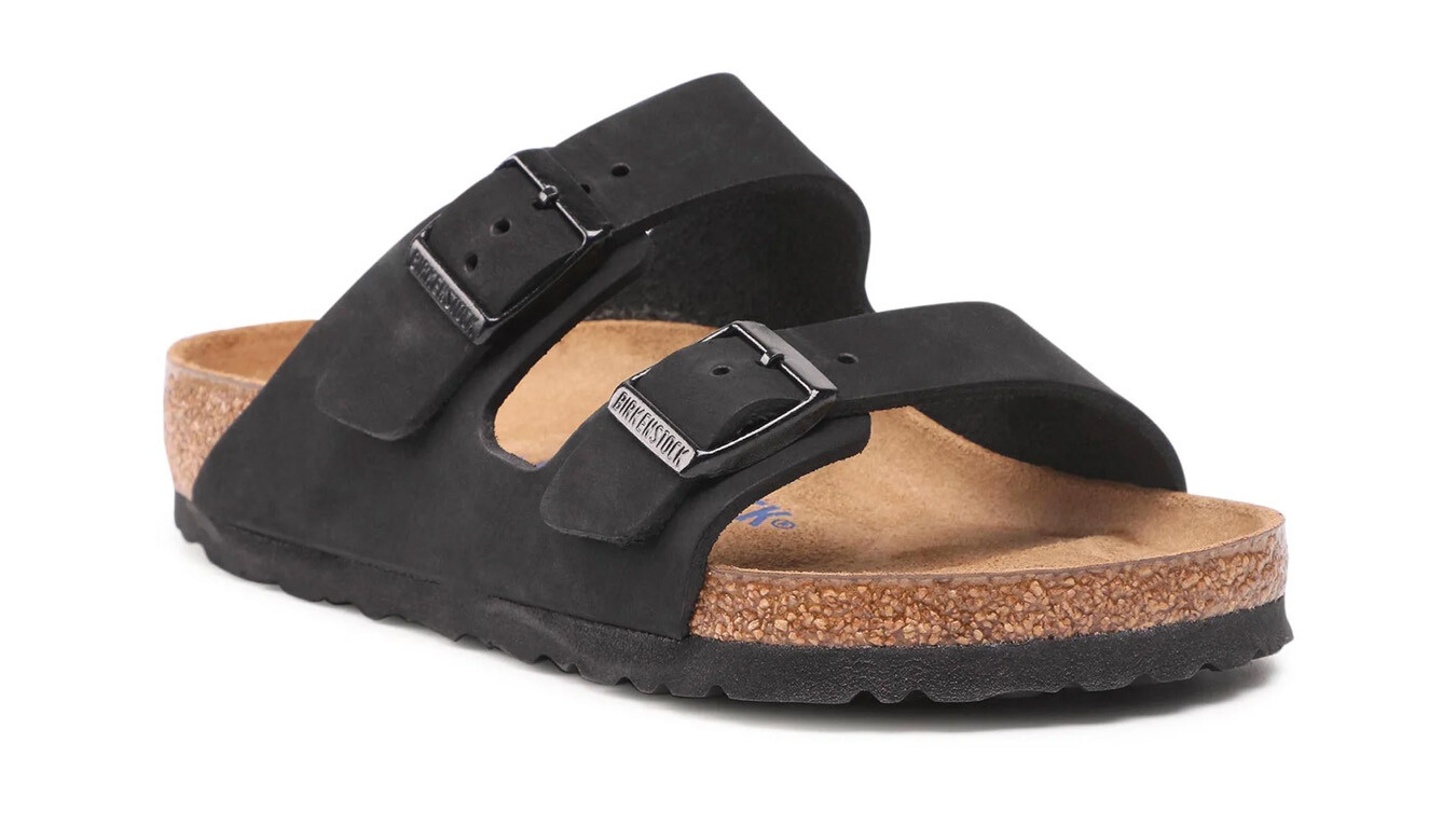 Sandále Birkenstock Arizona BS Regular Fit Čierne