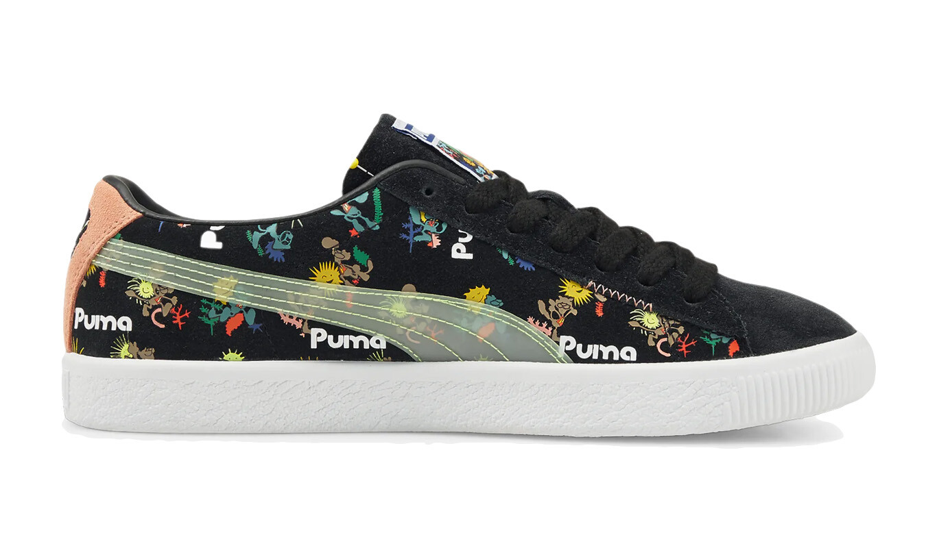 Tenisky Puma Suede VTG Printed Black