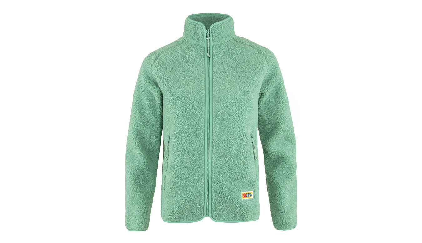 Fjällräven dámska flísová mikina Aloe Green