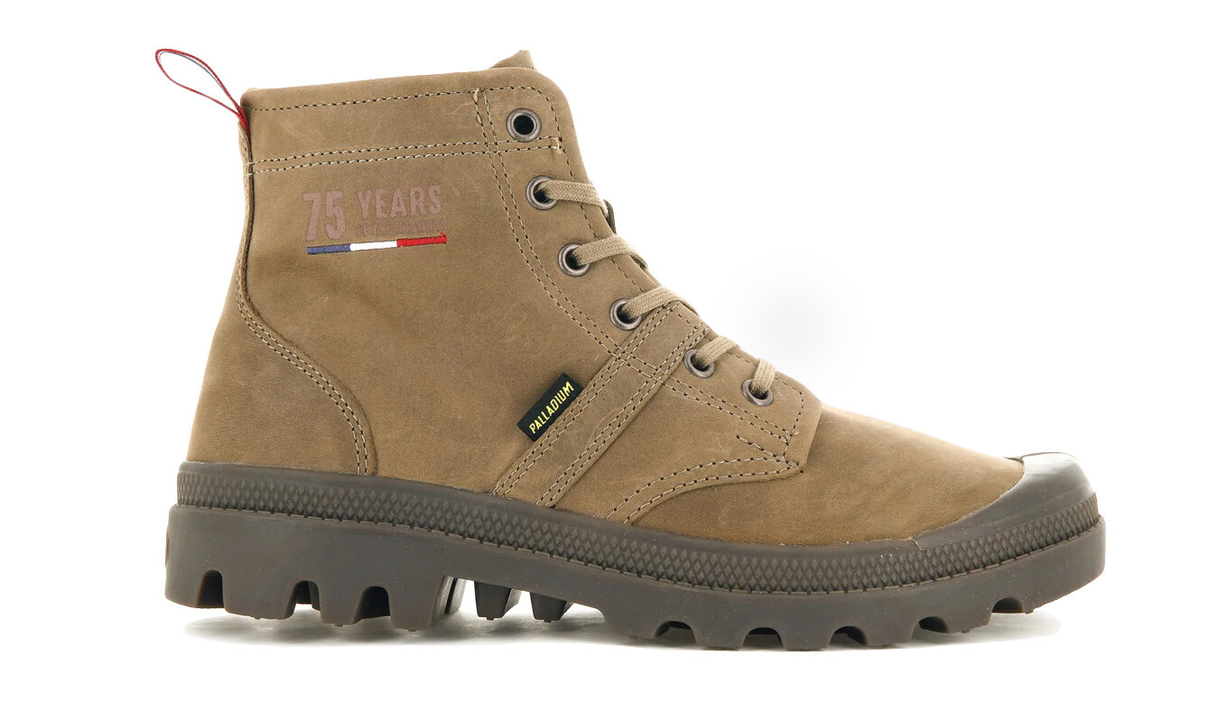 Palladium Pallabrousse 75th Leather hnedé