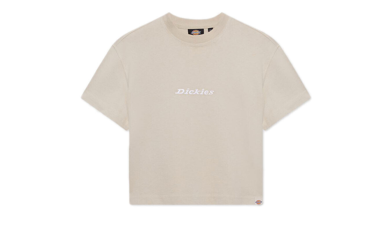 Tričko Dickies S/S Loretto W Tee Cement Light Brown