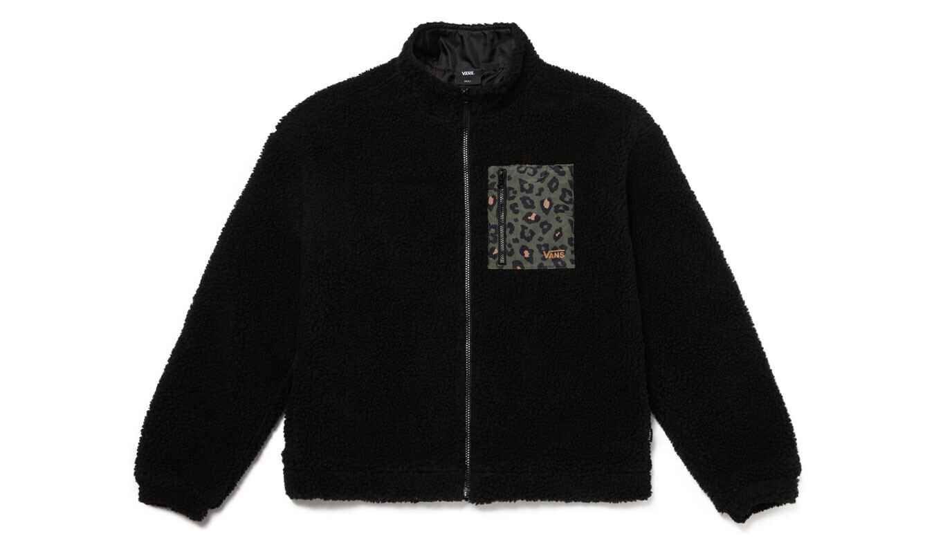 Vans On The Wall Mock Neck Jacket Čierna