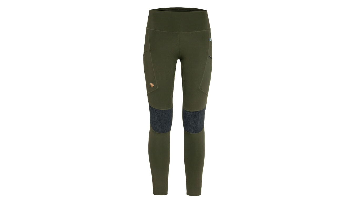 Fjällräven Abisko Trekking Legíny HD W Zelené