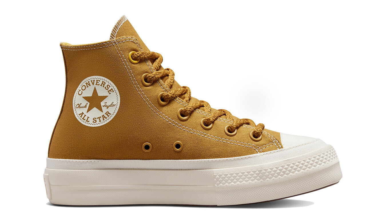 Žlté vysoké tenisky Converse Chuck Taylor All Star