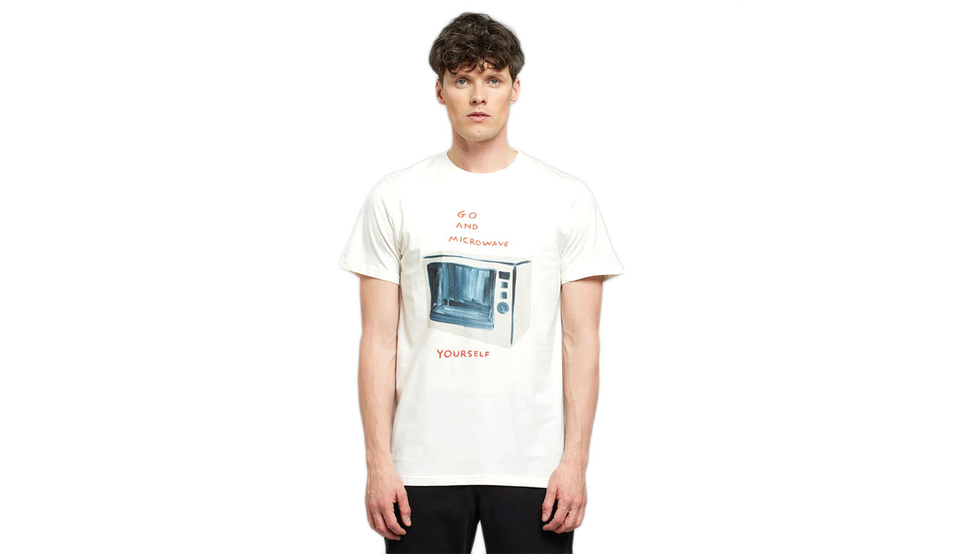 T-shirt Dedicated Stockholm Shrigley White