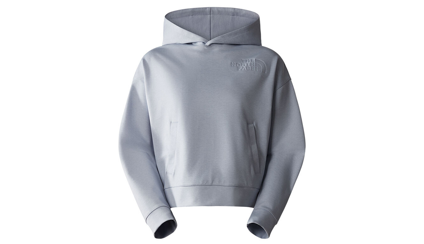 The North Face W Spacer Air Hoody, sivá