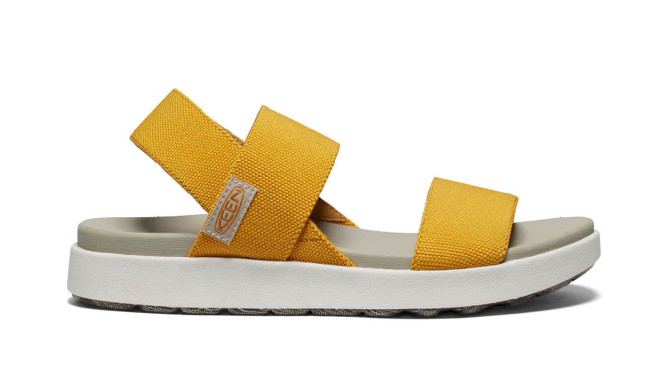 Keen Elle Backstrap sandále žlté