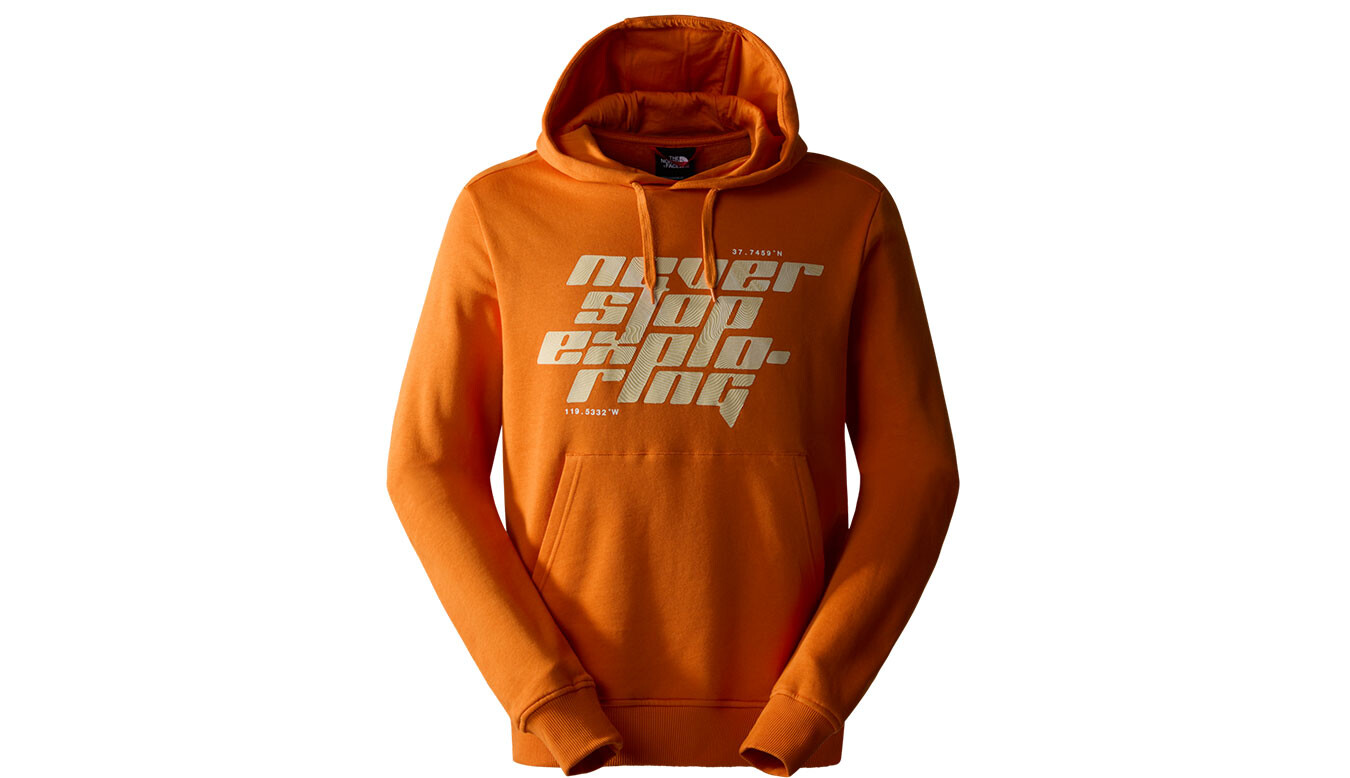 Pánska mikina The North Face U Graphite oranžová