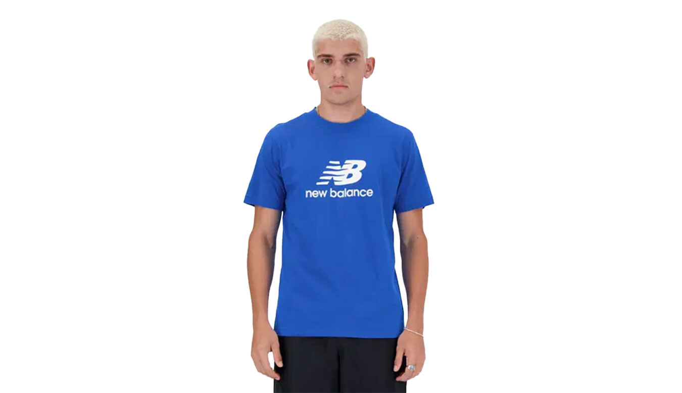 Tričko New Balance Sport Essentials Logo modré