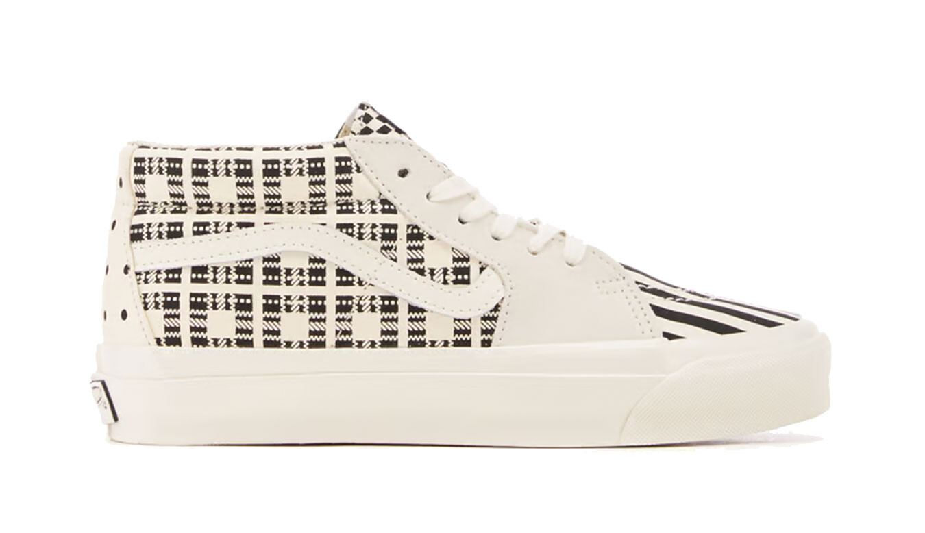 Sneakers - Vans Sk8-Mid Reissue 83 LX Patt White