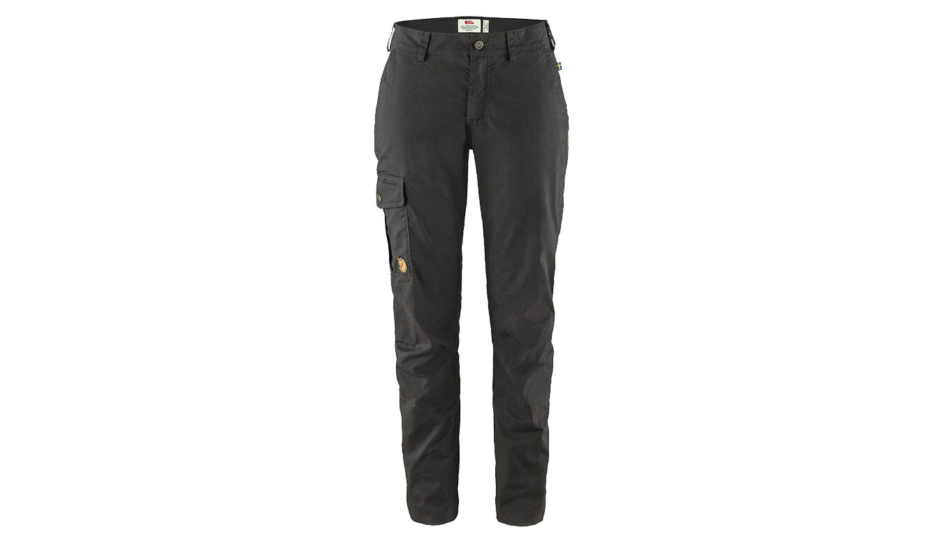 Fjällräven Karla Lite nohavice W Curved Fit sivé