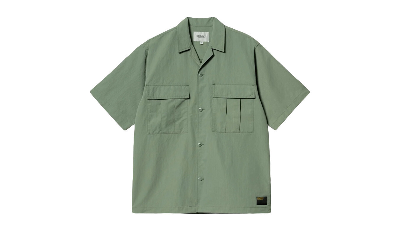 Košeľa Carhartt WIP Evers zelená