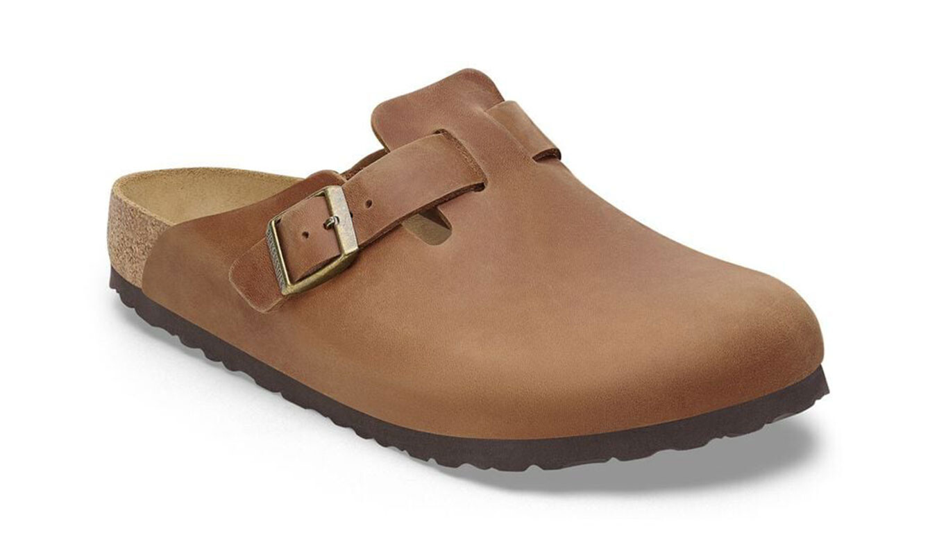 Kožené sandále Birkenstock Boston