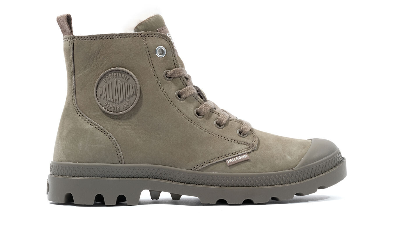 Palladium Pampa Hi Zip WL Zelené topánky