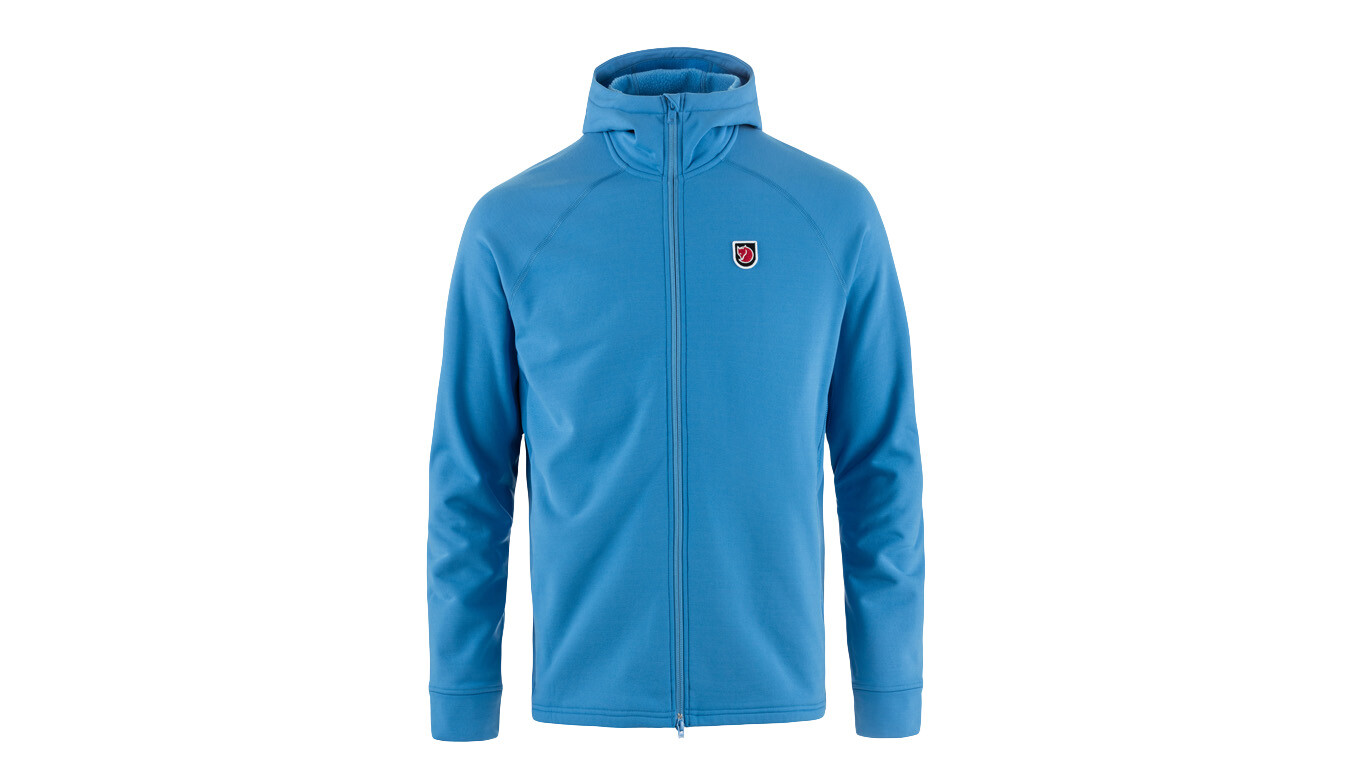 Fjällräven Expedition Fleece Hoodie M Modrá
