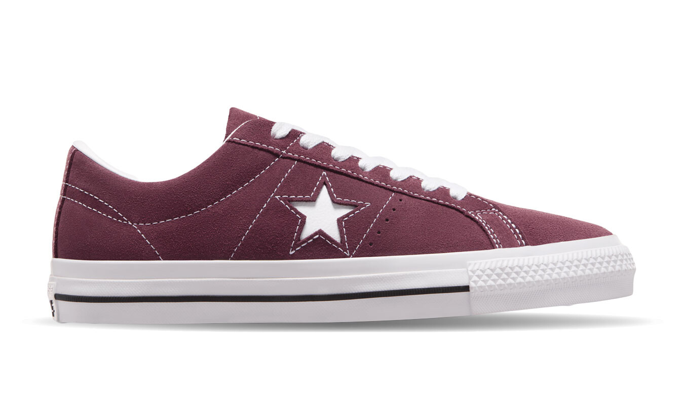 Tenisky Converse One Star Pro Burgundy