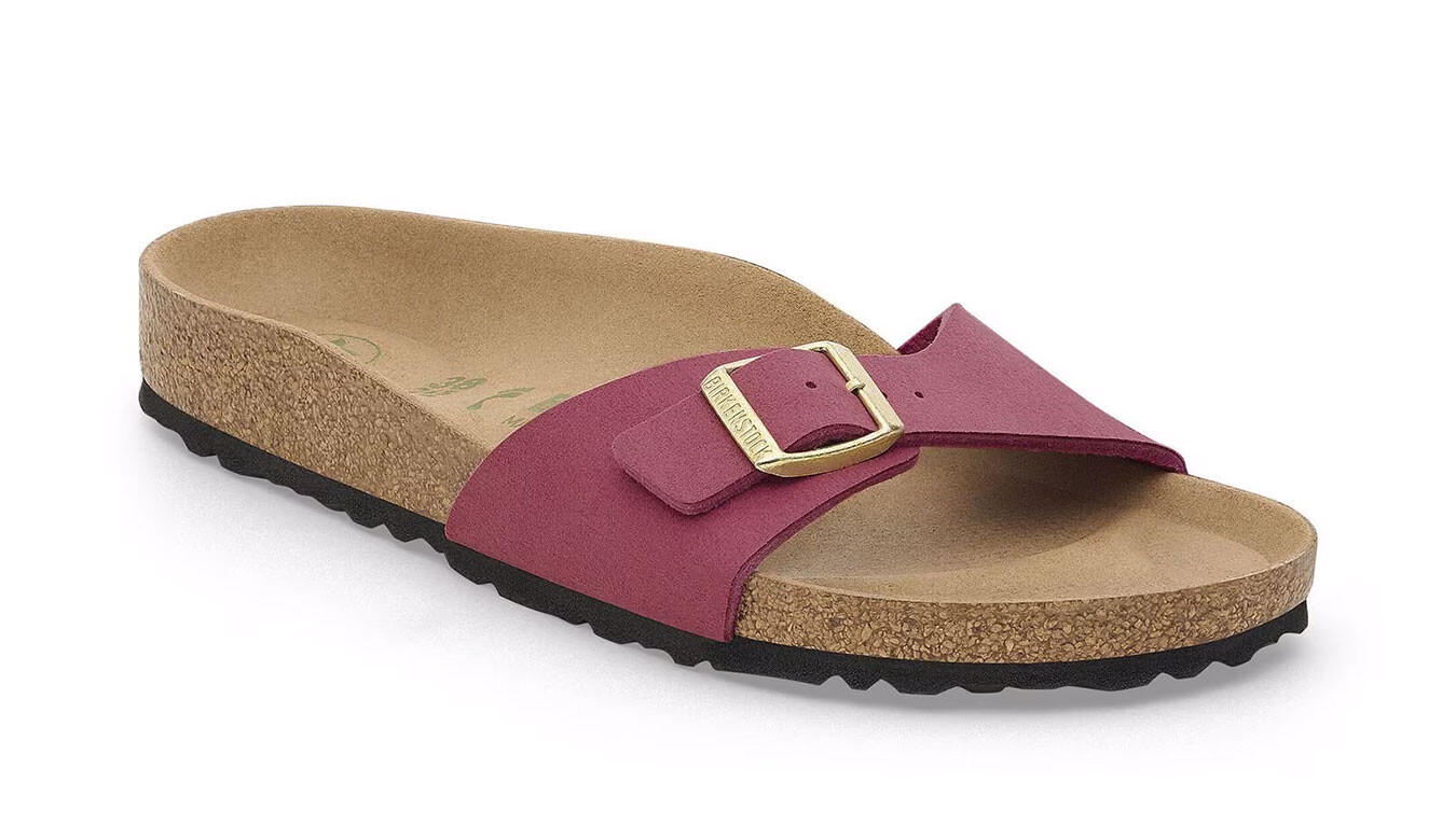 Fialové sandále Birkenstock Madrid Vegan