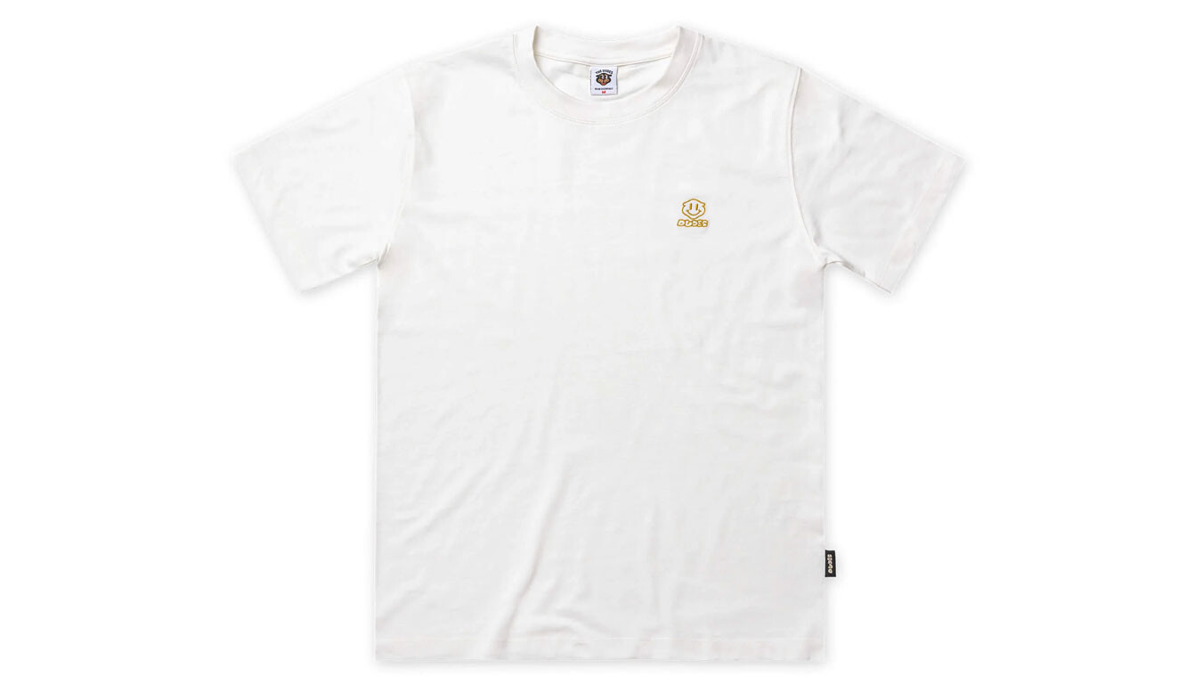 Tričko The Dudes Classic Offwhite Cream