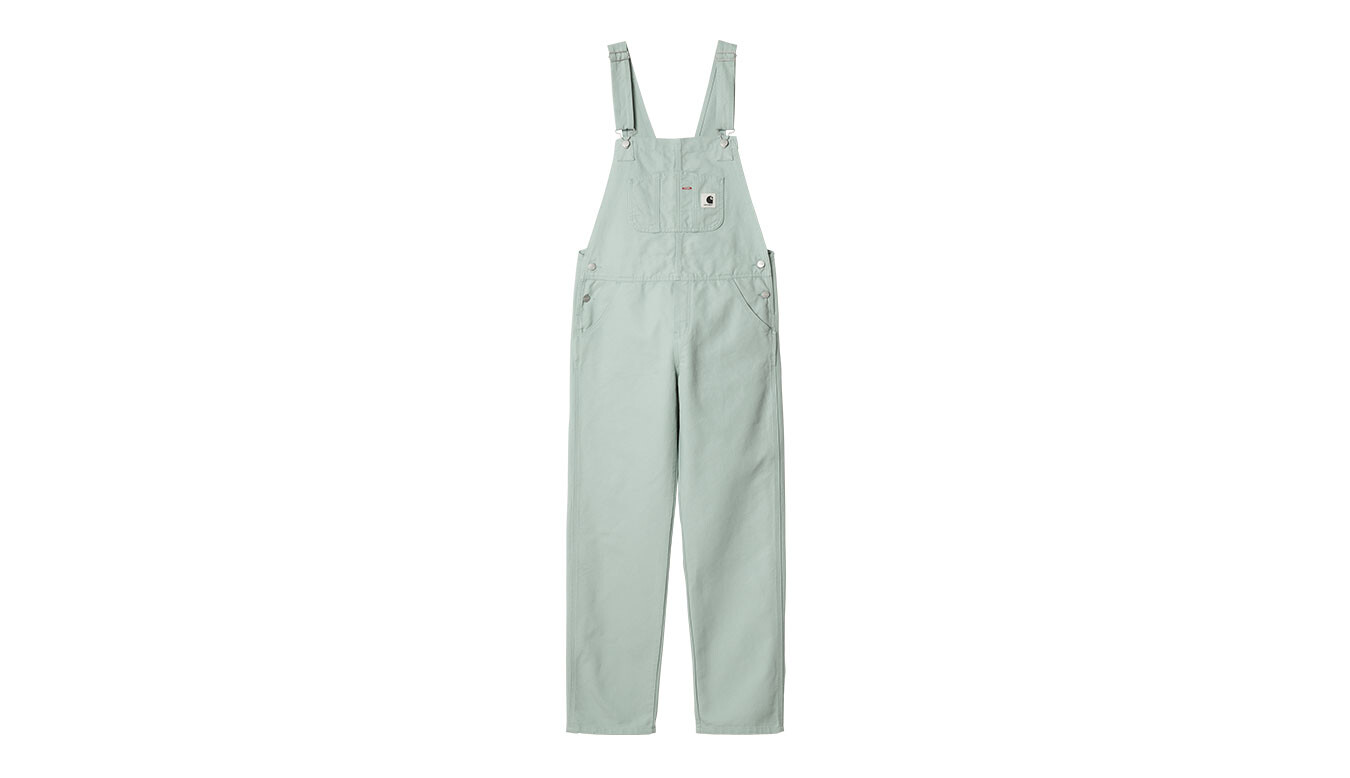 Overal Carhartt WIP W' Bib Straight Frosted Green