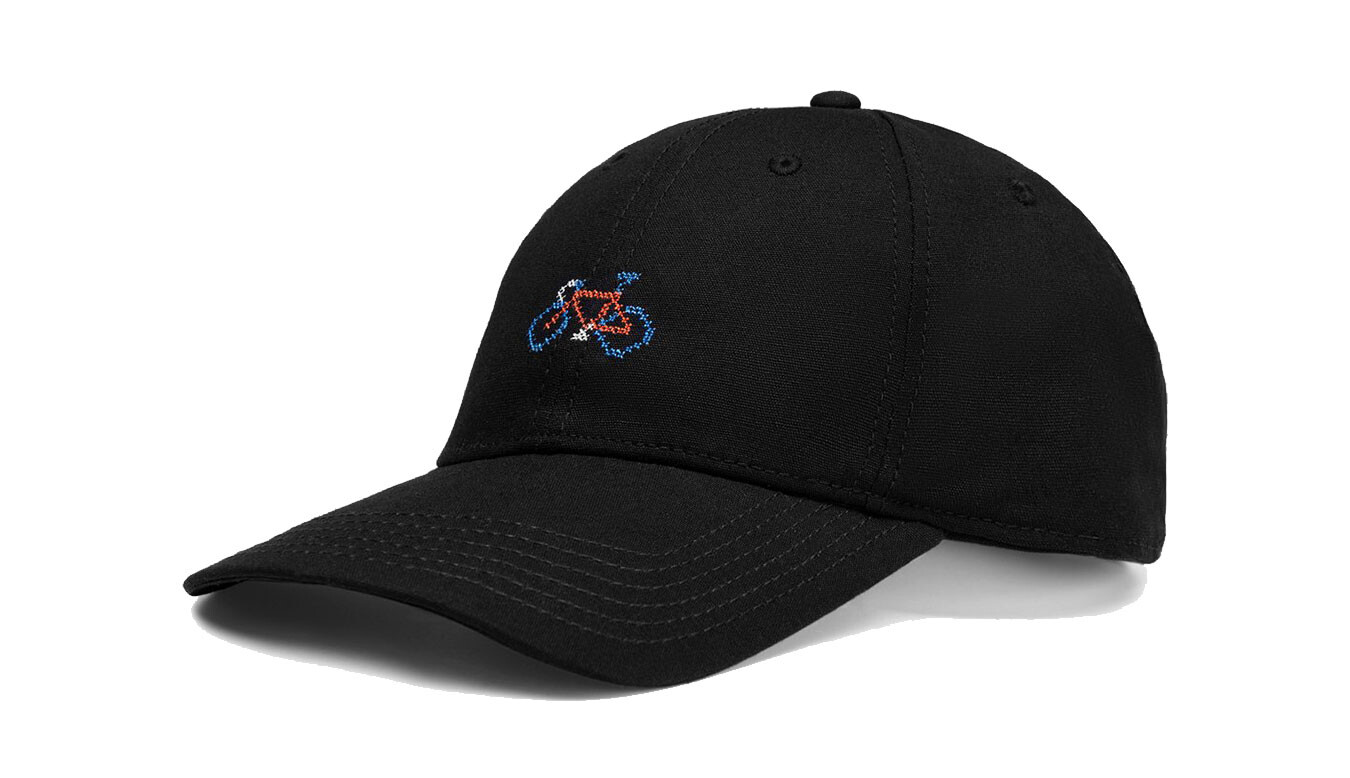 Čepice Dedicated Sport Cap Stitch Bike Černá