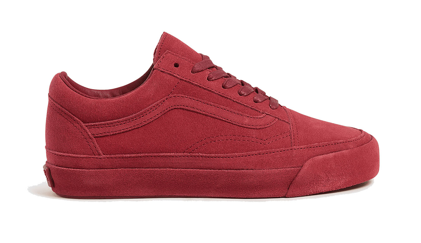 Tenisky Vans LX Old Skool Suede Tomato Red
