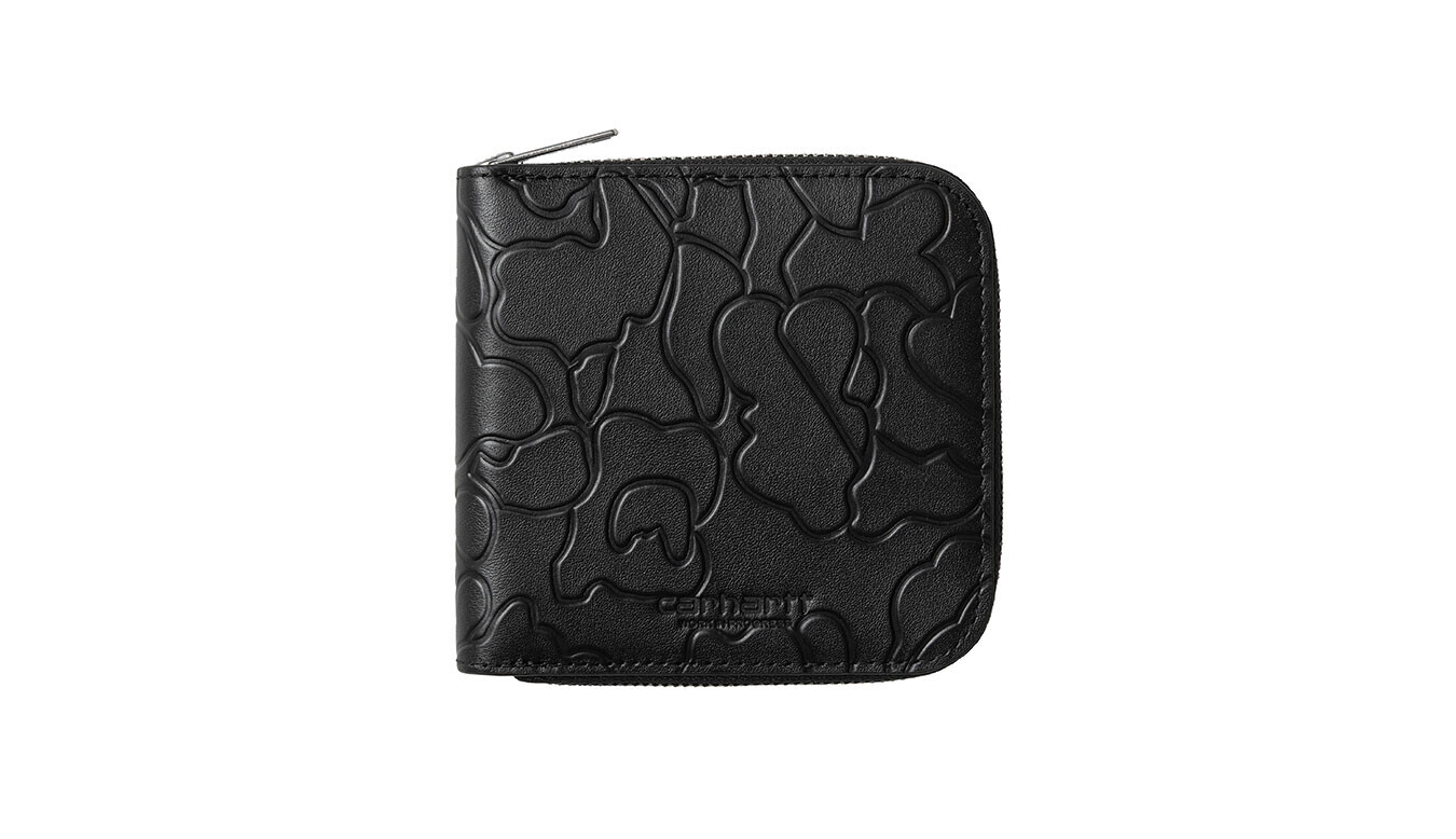 Peňaženka Carhartt WIP Camo Duck Black
