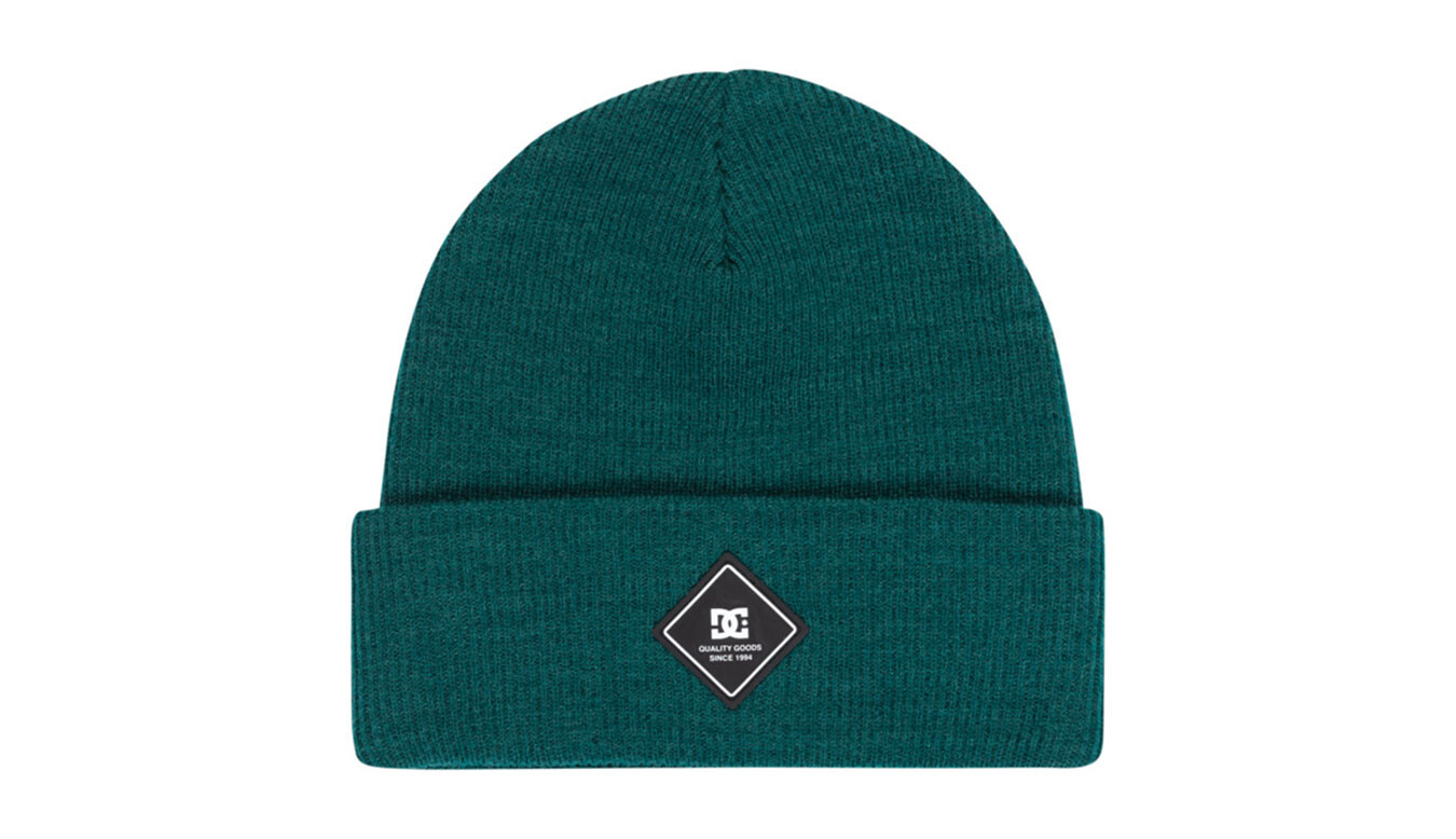 Zelená čiapka DC Shoes Label Beanie