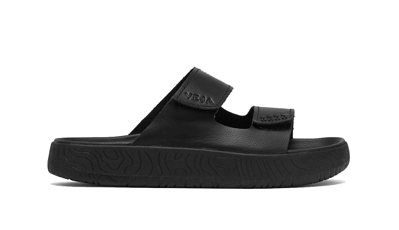 Sandále Veja ETNA Leather Black